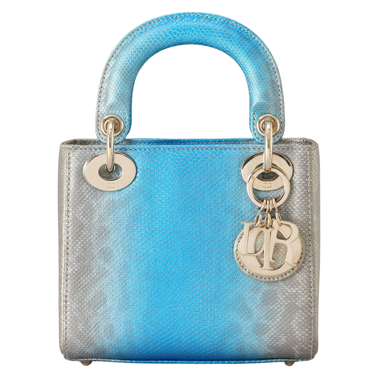 CHRISTIAN DIOR(USED)디올 리자드 레이디디올 미니  & 트윌리